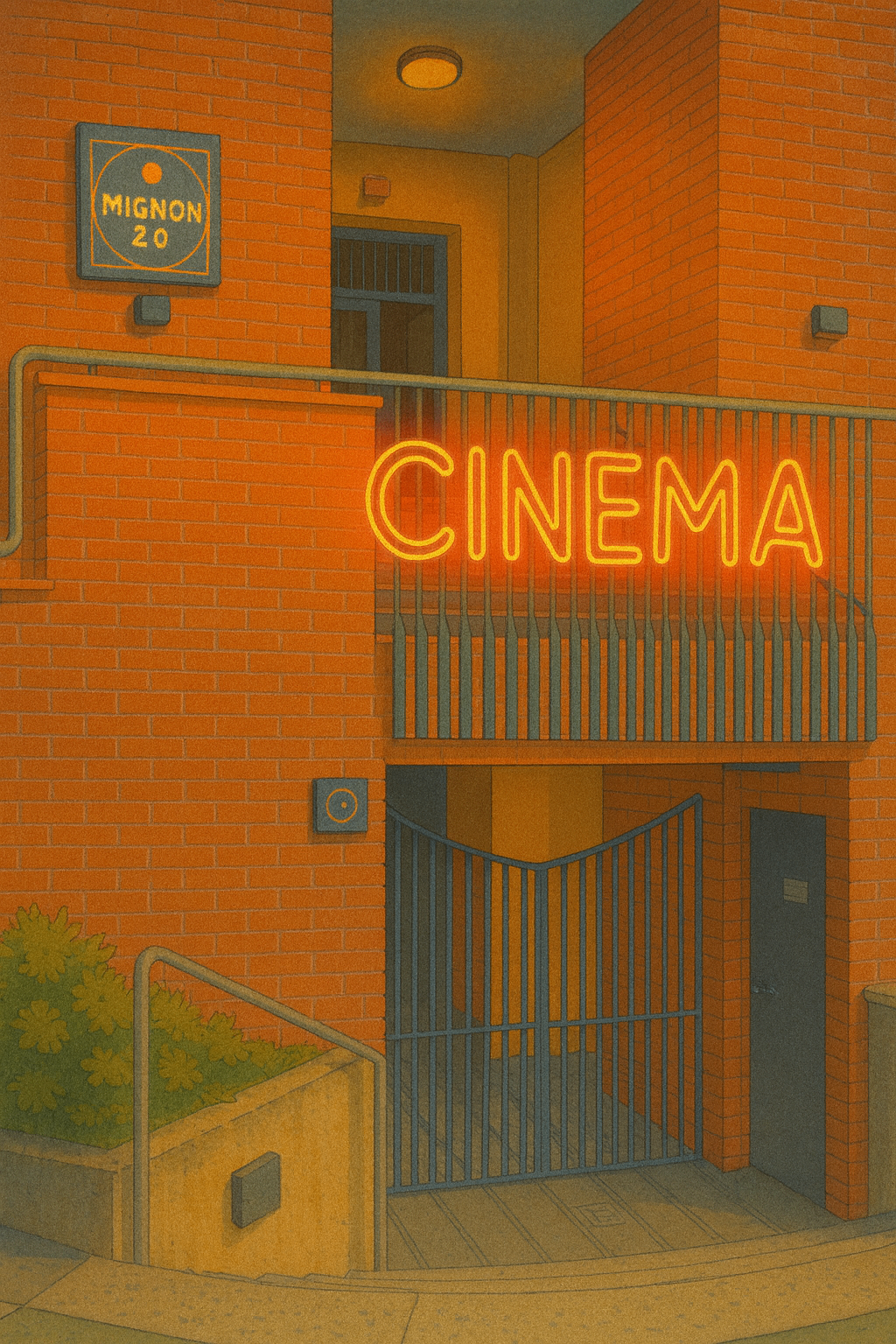 Esterno Cinema Mignon Cornaredo - edificio parrocchiale nel centro di Cornaredo